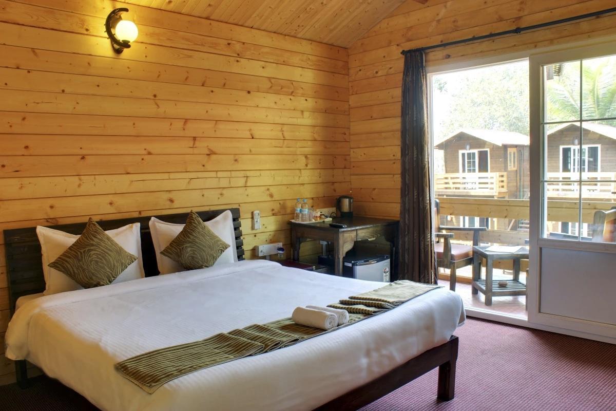 Tiara Fiesta Beach Cottages Morjim Exteriör bild